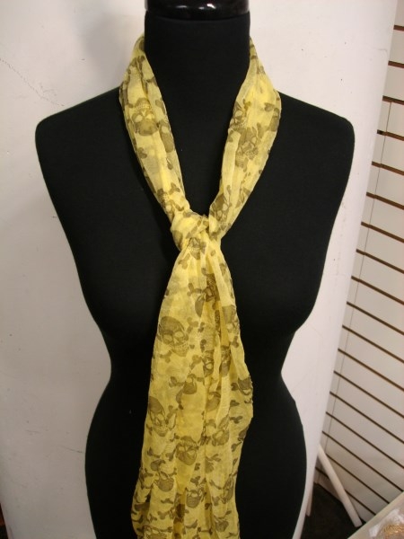 Fashion Summer Scarves W/ Skulls